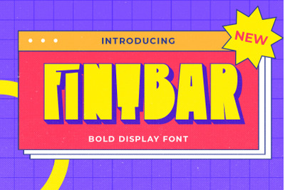Fintbar - Fun Bold Display Font