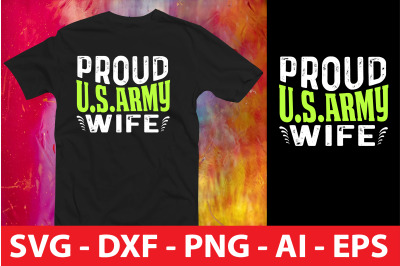 Proud U.s.army Wife