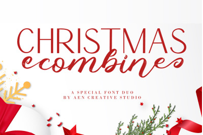 Christmas Combine Font Duo