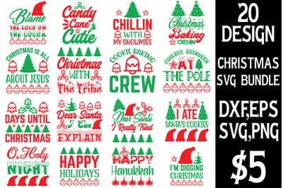 Christmas svg bundle