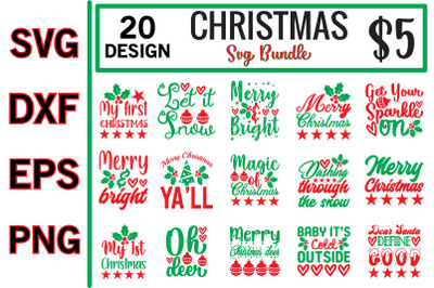 Christmas svg bundle