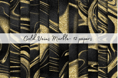 Abstract Luxury Gold Marble Backgrounds