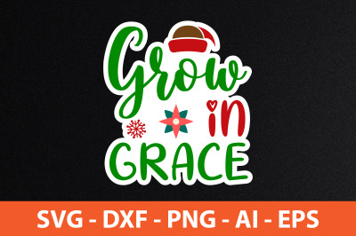 Grow in Grace svg