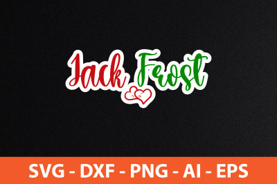 Jack Frost svg cut file