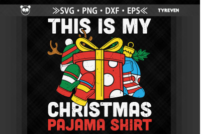 This Is My Christmas Pajama Shirt Design