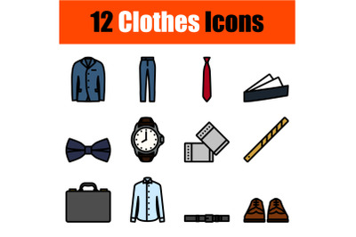 Clothes Icon Set