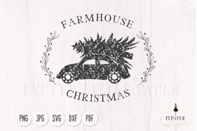 Farmhouse christmas trees svg, farmhouse christmas svg, christmas svg,