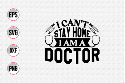 Nurse typographic slogan design vector.