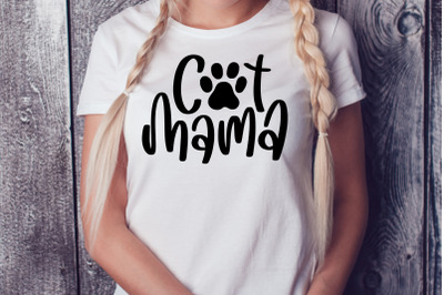 Cat Mama SVG Funny Pet Quotes