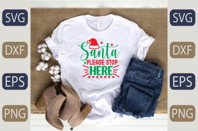 Santa please stop here