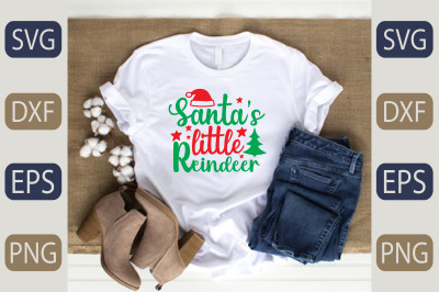 Santa&#039;s little reindeer