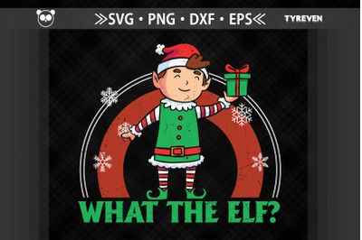 Merry Christmas Design What The Elf