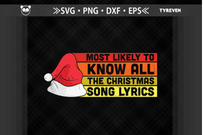 To Know All The Christmas Song Lyrics