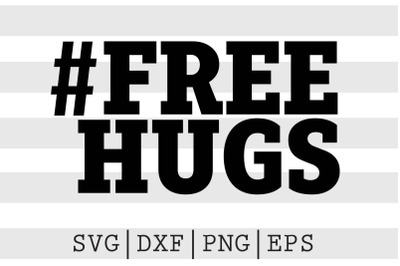 Free hugs SVG