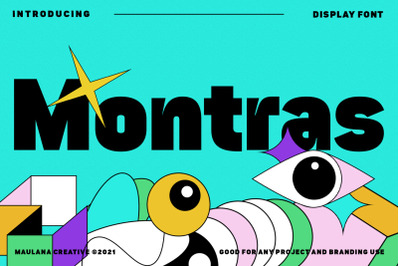 Montras Sans Serif Display Font