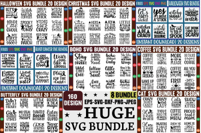 The Huge Svg Bundle t shirt designs for sale  160 Design