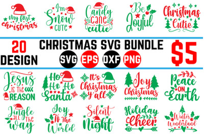 Christmas svg bundle