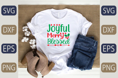 joyful merry blessed