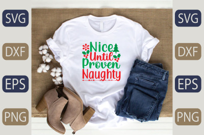 nice until proven naughty