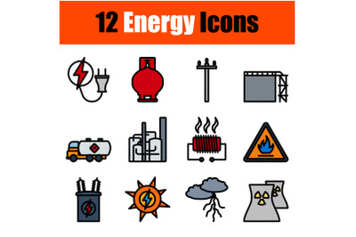 Energy Icon Set