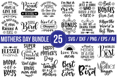 Mothers Day SVG Bundle