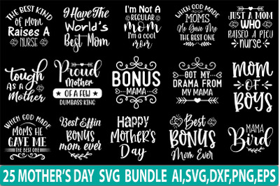 Mothers Day SVG Bundle