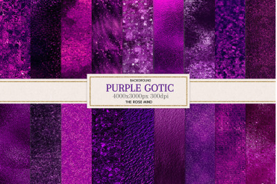 Purple Gotic Textures