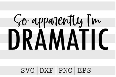 So apparently I&#039;m dramatic SVG