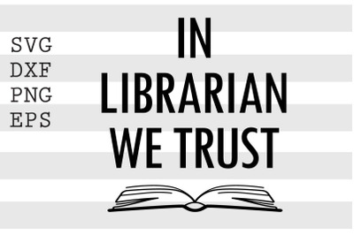 In librarian we trust SVG