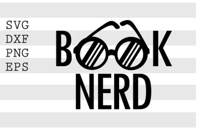 Book nerd SVG