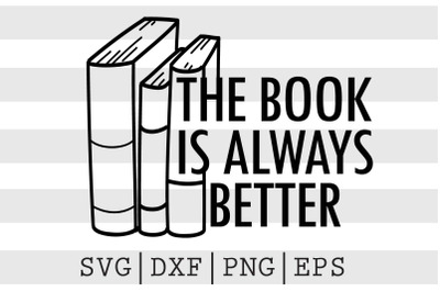 The book is always better SVG