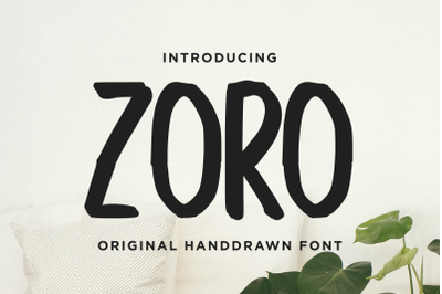 Zoro | Sans Handdrawn
