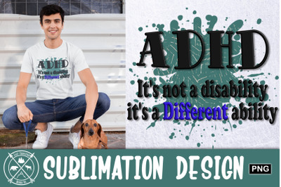 ADHD is not a disability Graphic