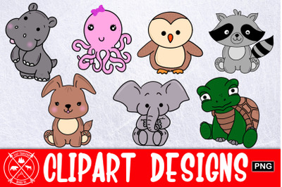 Baby Animal Clipart|Cute Baby animal PNG