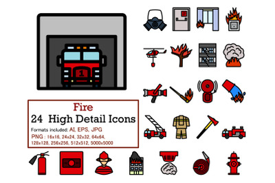 Fire Icon Set