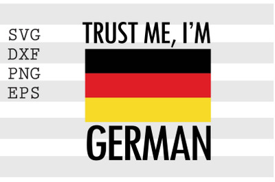 Trust me I&#039;m German SVG