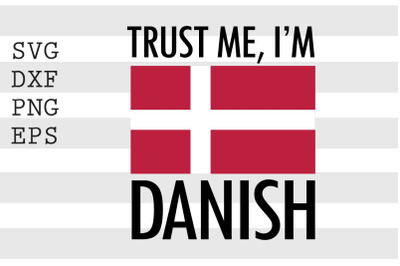 Trust me I&#039;m Danish SVG