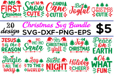 Christmas svg bundle