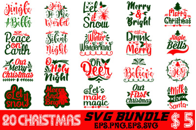 Christmas svg bundle