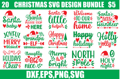 Christmas svg bundle