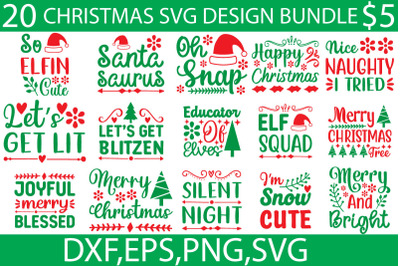 Christmas svg bundle