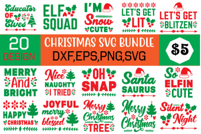 Christmas svg bundle