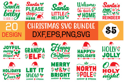 Christmas svg bundle