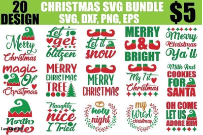 Christmas svg bundle