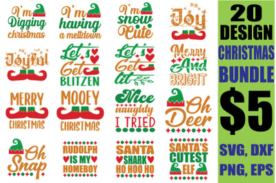 Christmas svg bundle