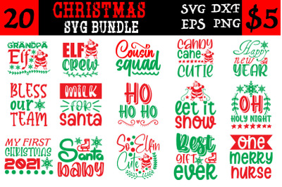 Christmas svg bundle