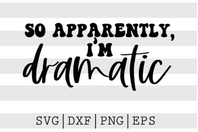 So apparently I&#039;m dramatic SVG