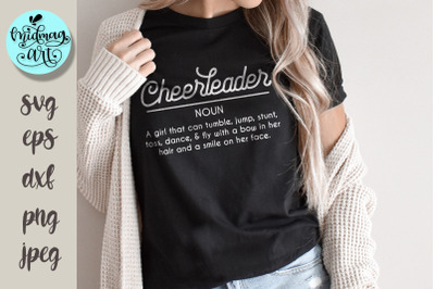 Cheerleader definition svg,  sports svg