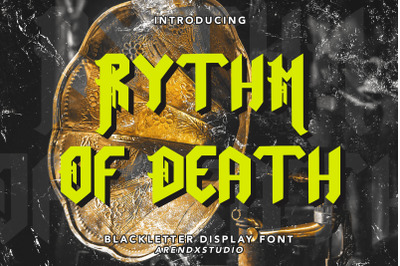 Rythm Of Death - Blackletter Font