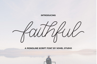 Faithful | Monoline Script